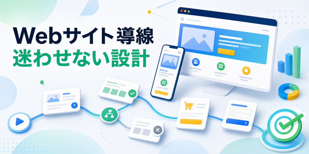 Webサイト導線 迷わせない設計