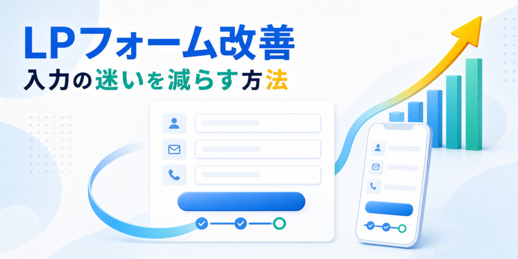 LPフォームの解説イメージ